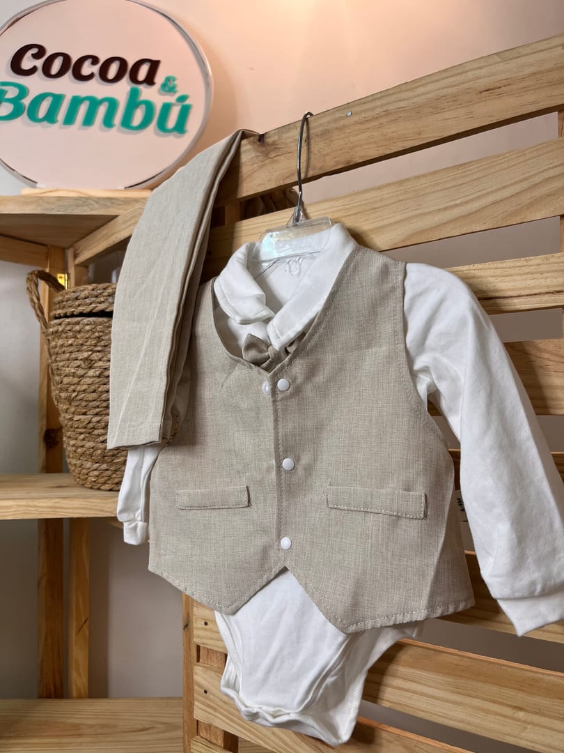 Traje Formal — Cocoa & Bambú