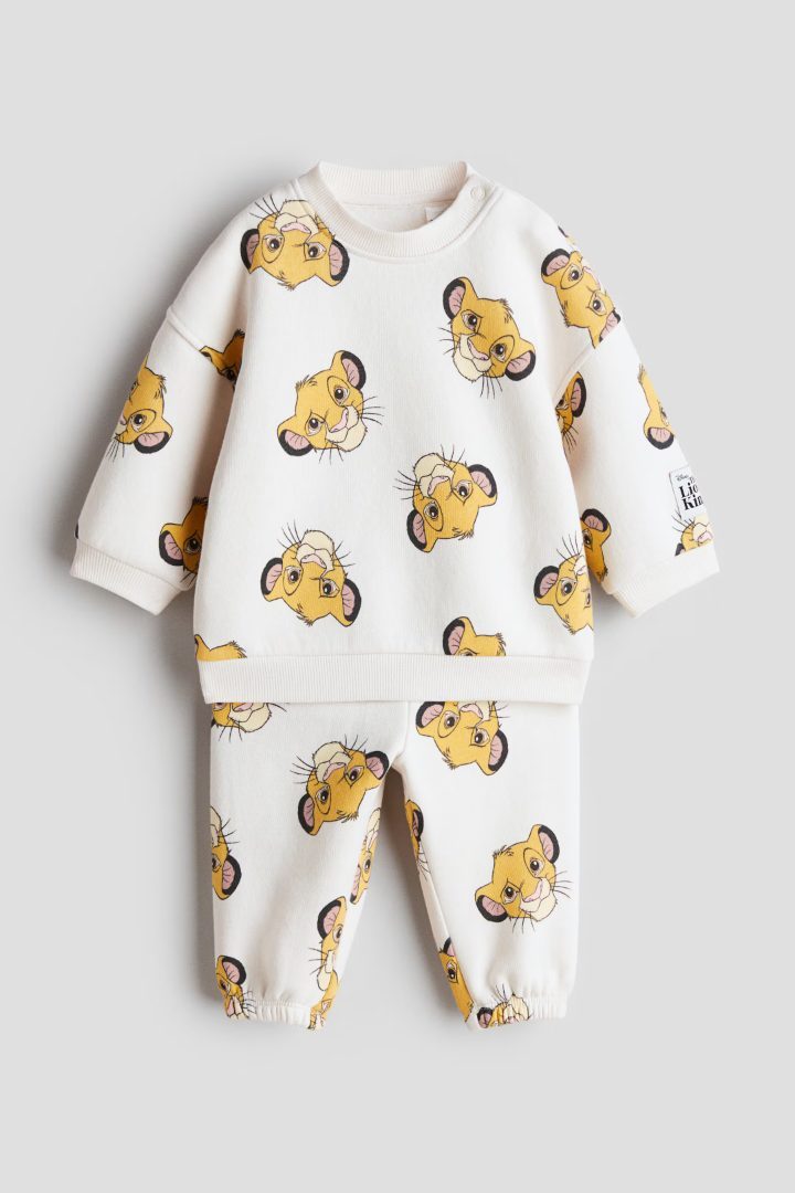 Conjunto de 2 piezas: suéter y mono joggers. — Cocoa & Bambú